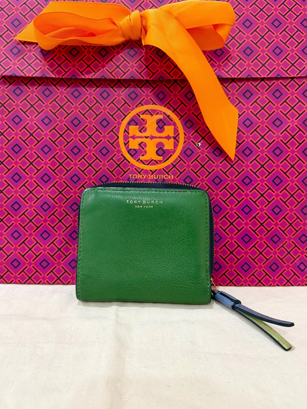 Tory Burch Bi-Fold Colorblock wallet